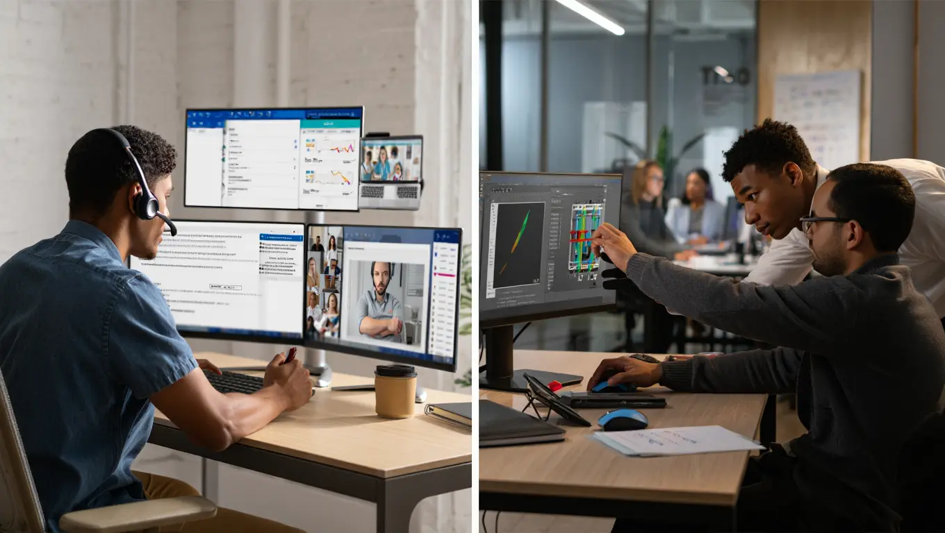 Remote vs Onsite Outsourced IT Support
